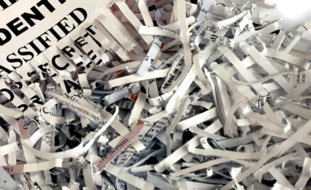 Confidential document destruction